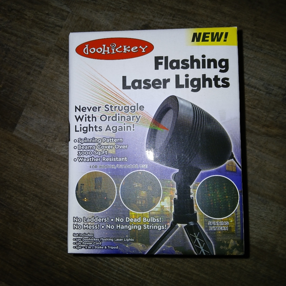 Flashing Laser Lights